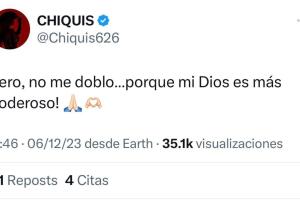 Chiquis hizo esta advertencia en medio del pleito familiar que protagoniza.