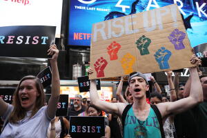 Protesta Nueva York Trangénero
