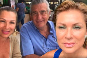 Leticia Calderón "no tiene ganas de hablar" por la muerte de su padre 