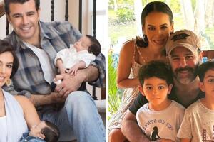 Bibi Gaytán gemelos