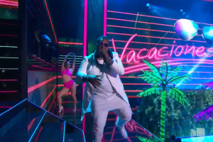 Wisin, Tito El Bambino, Zion y Lennox en Vacaciones Premio Lo Nuestro