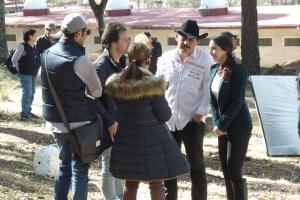 Irán Castillo y José manuel Figueroa