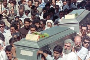 Funeral de Jesuitas en El Salvador