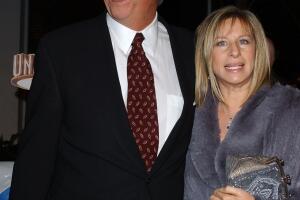 Barbra Streisand and James Brolin.