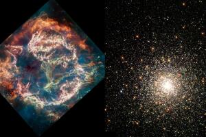 Telescopio Webb capta a detalle el interior de una supernova.