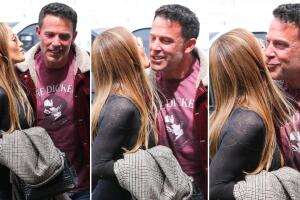 JLo y Ben Affleck polémico beso