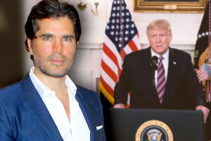 Eduardo Verástegui y Donald Trump