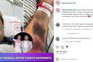 Estas son las fotos de Sylvia Pasquel presuntamente internada en un hospital tras aparentemente sufrir un accidente que le habría impedido asistir a la boda de su nieta Michelle Salas.  