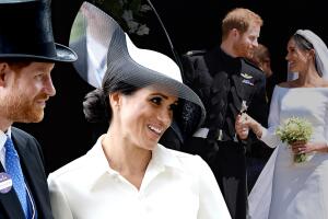Meghan Markle y el príncipe Harry