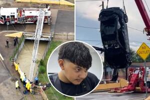 joven desaparecido arrastrado corriente drenaje eagle pass texas