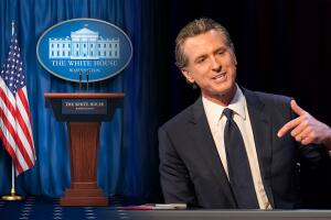 Las especulaciones sobre si el gobernador de California buscará la presidencia de Estados Unidos han tomado fuerza en las últimas semanas, pero Newsom afirma que terminará su mandato de 4 años si los votantes lo reeligen.