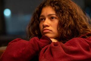Zendaya como Rue em "Euphoria"
