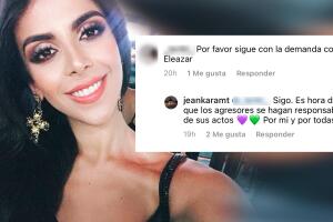 Jeanette Karam no desiste en la demanda que interpuso contra Eleazar Gómez 
