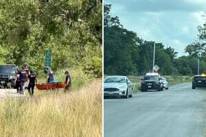 cadáver holbrook road parque arroyo salado San Antonio Texas