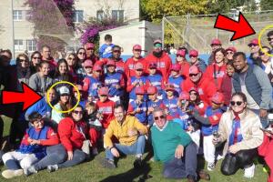 Shakira y Piqué en Club Beisbol Softbol Barcelona