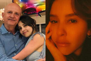 Paulina Goto comparte su foto más "vulnerable" a un año de la muerte de su papá