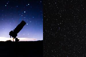 Universo oscuro, pero lleno de estrellas