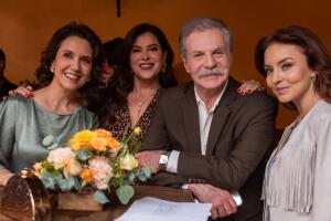 Angelique Boyer detrás de cámaras de Doménica Montero