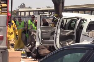 Accidente en California