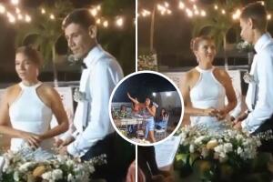 Novia se niega a casarse en pleno altar y exhibe al novio por dejarla endeudada con la boda