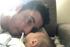 Alberto Guerra hijo Luka 