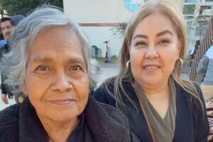 María Sofía tenía 30 años sin ver a sus hijas, ahora, ya tiene hasta bisnietos en este país.