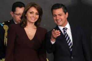 Angélica Rivera y Enrique Peña Nieto