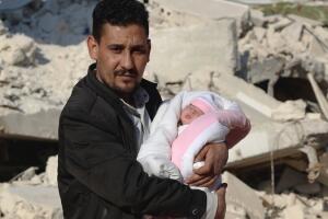 Syria Turkey Earthquake Newborn