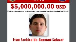 La DEA agrega al hijo mayor de ‘El Chapo’ Guzmán a su lista de los narcos más buscados