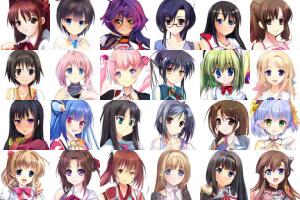 chicas anime
