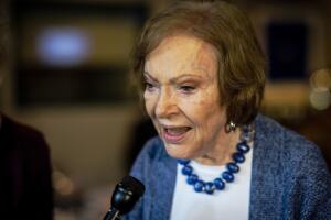 Rosalynn Carter exprimera dama cuidados paliativos