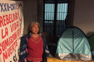 Maestra oaxaqueña Beatriz Gutiérrez Luis