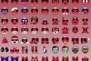 Emojis de Deadpool