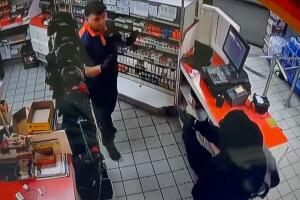 Empleado de gasolinera recibe disparo a quemarropa durante un robo en La Puente