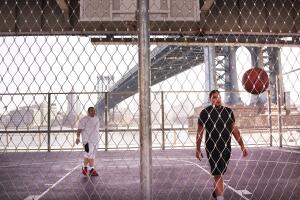 New Yorkers Cool Off Along Waterfront Park As Temperature Hit 90 Degrees