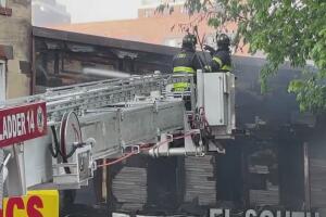 Encuentran a un hombre muerto tras incendio en edificio de Mott Haven, El Bronx.