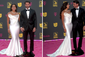 Galilea Montijo y su novio, Isaac Moreno.