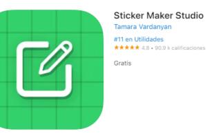 Aplicación Sticker Maker