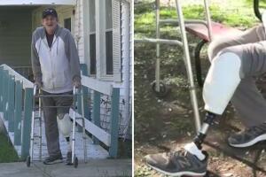 Posada Guadalupe inmigrantes donación prótesis pierna San Antonio Texas