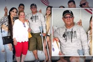 Cubano con una sola pierna cruza Río Bravo