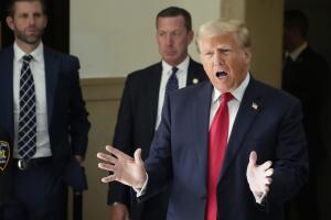 Trump en el juicio civil en Nueva York