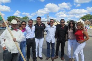 La Villita se vistió de verde, blanco y rojo