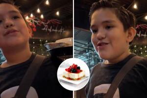 Niño emprende negocio de postres y sorprende a clientela 