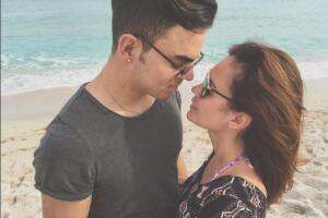 Laura Carmine y Adriano Zendejas