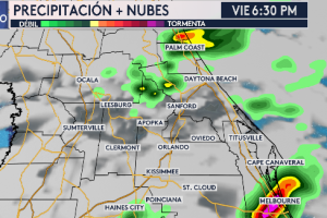 Precipitación a este de Florida Central