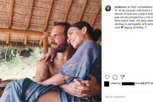 Ana Brenda Contreras y su novio, Zacarías Melhem