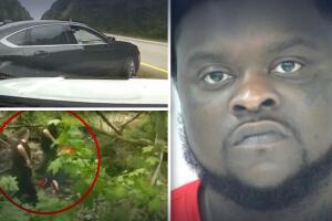 La persecución por una parada de tráfico para Gerontay D. Adams no fue lo único por lo que enfrenta múltiples cargos en Georgia.