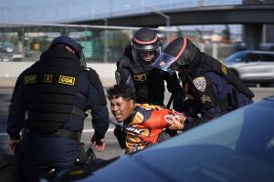 Protestas inmigración Los Ángeles