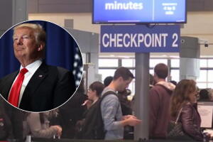 Trump San Antonio FAA restricción vuelos Kelly Field Freeman Coliseum visita Trump Texas
