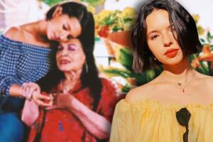 Ángela Aguilar y su abuela